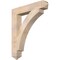 Ekena Millwork Thorton Arts & Crafts Smooth Bracket, Douglas Fir, 5 1/2"W x 34"D x 40"H BKT06X34X40THR03SDF - alternate 1